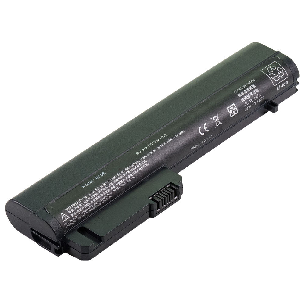 HSTNN-FB21 HP EliteBook 2540p 2530p HP NC2400 NC2410 HP 2510p Notebook PC HSTNN-FB22 411126-001 [10.8V] Compatible Battery