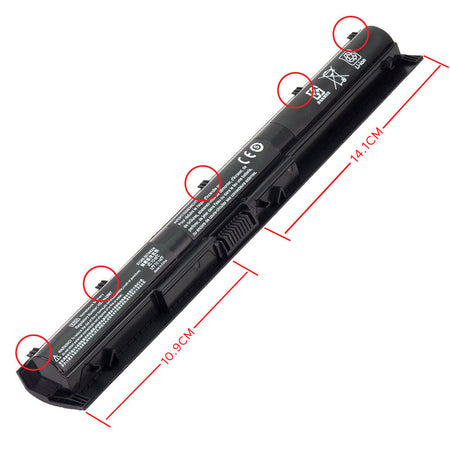 HP Pavilion 14-ab084ca 14-ab054ca 14-ab001tu 14-ab066us 14-ab000 Pavilion gaming 15-ak000 Series Laptop Battery 800049-001 HSTNN-DB6T KI04 HSTNN-LB6R 800009-421 [14.8V] Compatible Battery