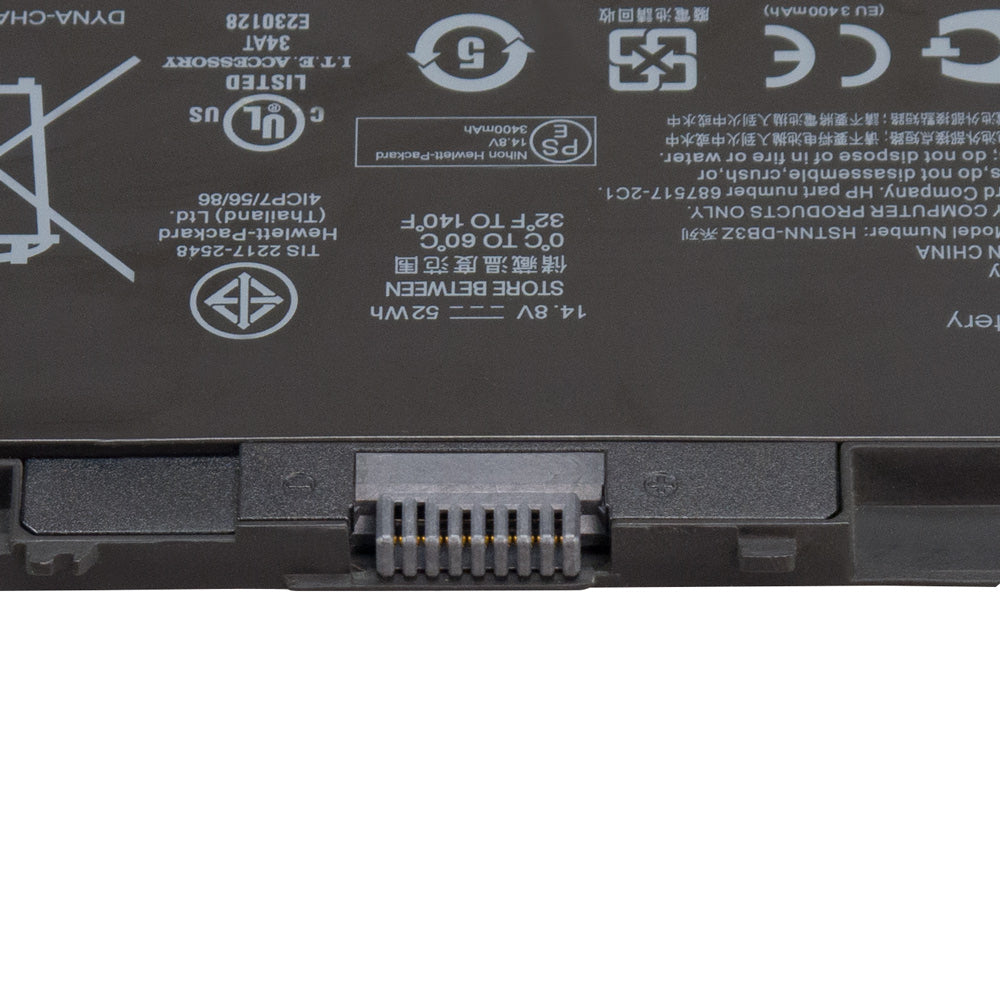 HP BA06 696621-001 687517-171 EliteBook Folio 9470m 9480m 9470 BT04XL BT04 BA06XL 687945-001 H4Q47AA HSTNN-IB3Z HSTNN-I10C HSTNN-DB3Z [14.8V] Battery Replacement