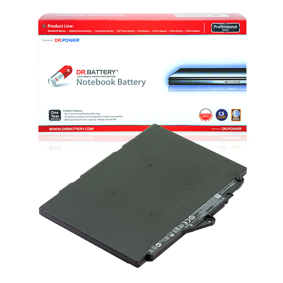 Replacement Battery For HP EliteBook 720 G1, 725 G2, 820 G1, 820 G2, 825 G2 - 46Wh, 11.1V, 6-Cell Li-Ion (Compatible With 717378-001, SB03XL)
