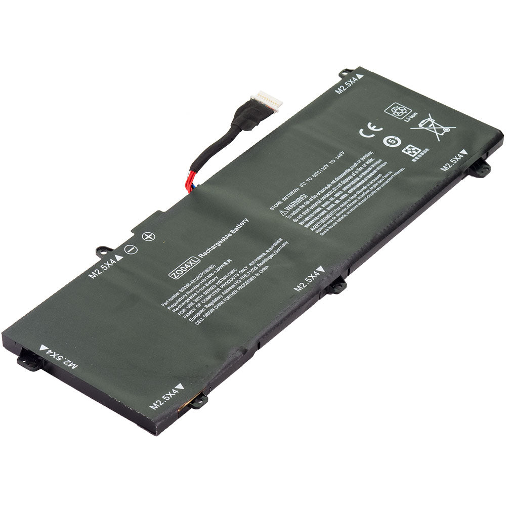 HP ZBook Studio G4 Mobile Workstation 1RR16EA 2WU02ES 2ZC19ES Y6K15EA Y6K17EA Y6K33EA Series Laptop Battery ZO04XL ZO06XL 808450-001 808396-421 HSTNN-KB6W HSTNN-LB6W HSTNN-CS8C HSTNN-C88C [15.2V] Compatible Battery