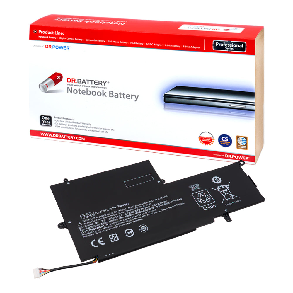 PK03XL Battery for HP Spectre Pro X360 G1 G2 Spectre X360 13-4000 Series Laptop 789116-005 HSTNN-DB6S 788237-2C1 PK03056XL [11.4V] Compatible Battery