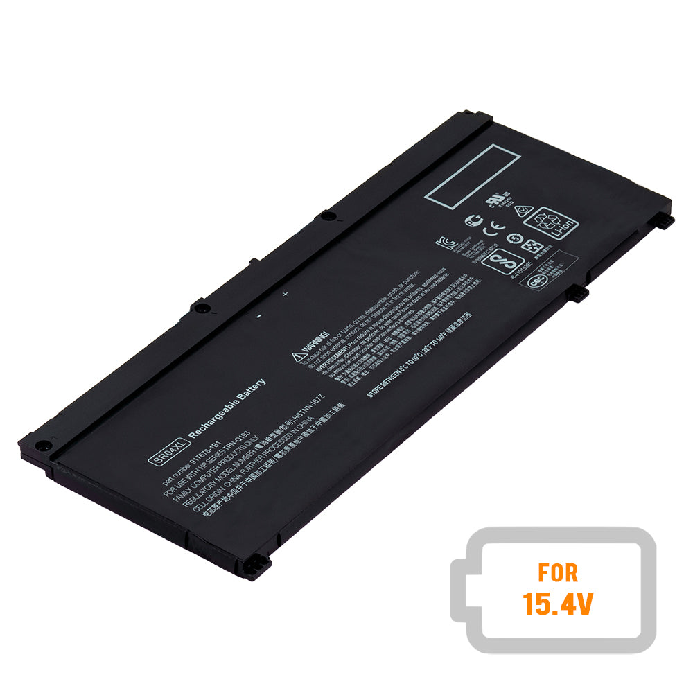 HP SR04XL 917724-855 TPN-Q193 Omen 15-ce000 ce011dx ce031tx ce032tx ce072tx ce007tx Pavilion Power 15-cb000 Pavilion 15 cb045wm 917678-1B1 917678-2B1 [15.4V / 70.07Wh] Laptop Battery Replacement