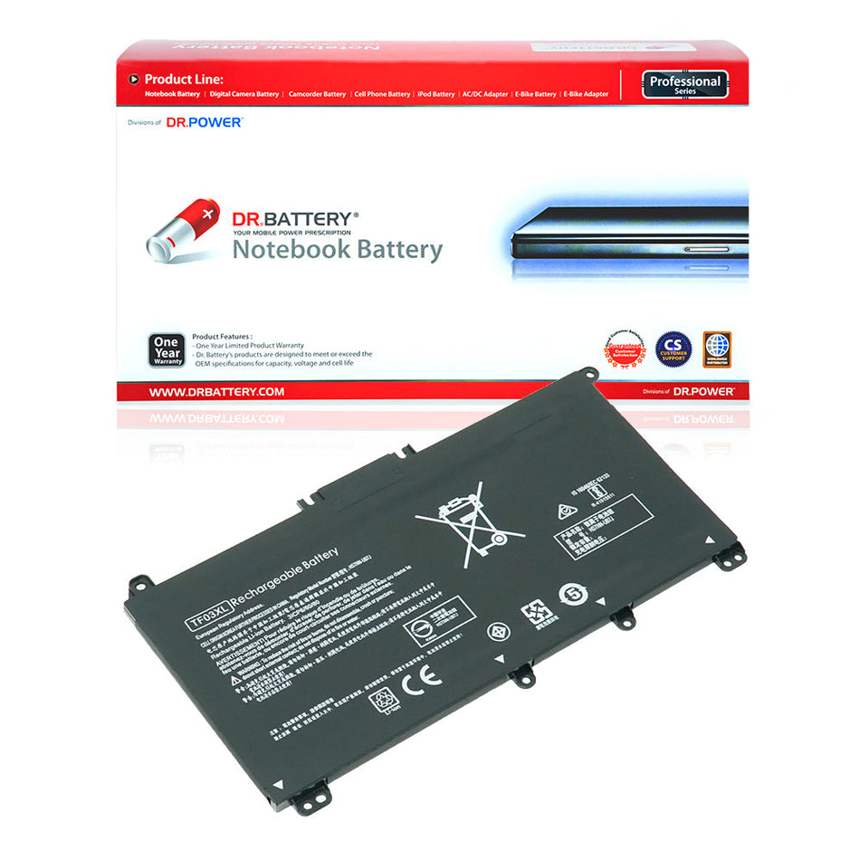 HP Pavilion 15-cd007ca 15-cc123cl 15-cc523ca 15-cc500nv 15-ck013ca 15-cc183cl 14-bk061st 15-cc Series Laptop Battery 920070-855 TF03XL HSTNN-UB7J TPN-Q190 TPN-Q191 HSTNN-LB7J TPN-Q192 HSTNN-LB7X [11.55V] Compatible Battery