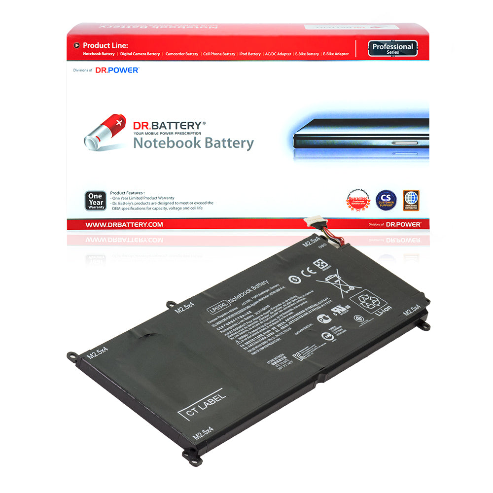 HP Envy 15-ae076ca 15-ae101la 15-ae100ns 15-AE000 15-AE100 15T-AE000 15T-AE100 Series Laptop Battery LP03XL 807417-005 805094-005 LP03055XL HSTNN-UB6R TPN-C122 804072-241 HSTNN-DB6X TPN-C124 [14.4V] Compatible Battery