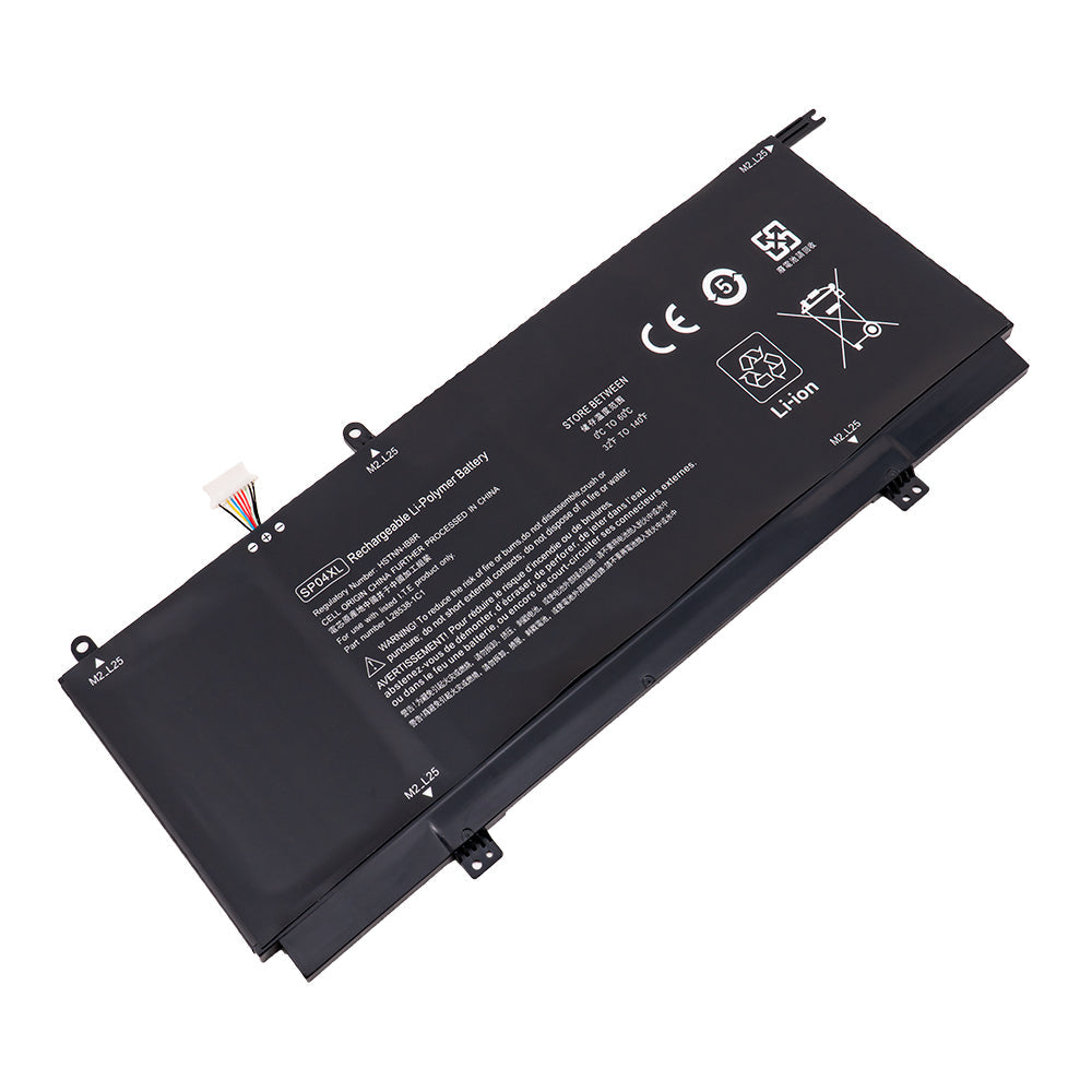 L28764-005 Battery for HP Spectre X360 13-AP0000 13T-AP000 Series Laptop SP04XL L28538-AC1 L28538-1C1 TPN-Q185 HSTNN-IB8R TPN-Q204 SP04061XL TPN-Q203 [14.8V/15.4V] Compatible Battery