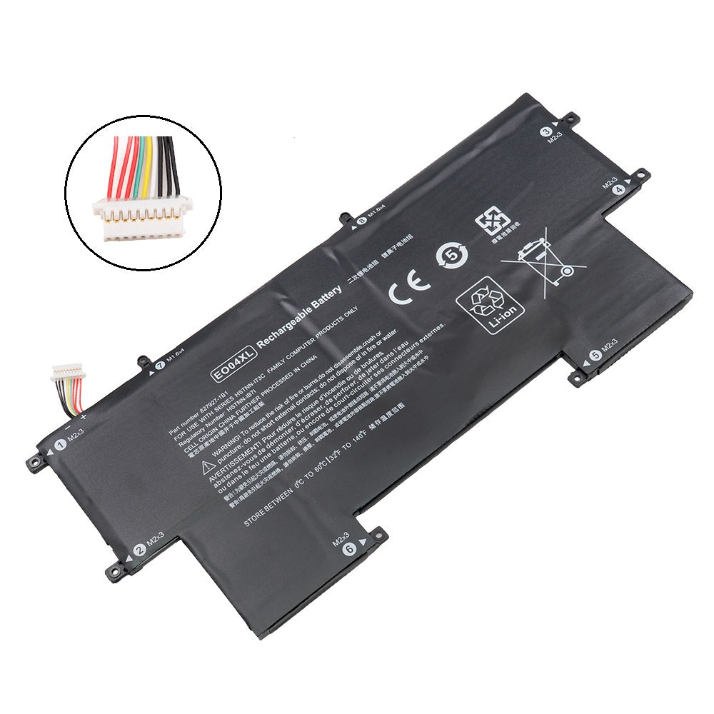 EO04XL 828226-005 HSTNN-I73C HP EliteBook Folio G1 HSTNN-IB71 827927-1C1 V8U08AV HSTNN-IB71 8279271C1 E004XL 8279271B1 [7.7V] Laptop Battery Replacement