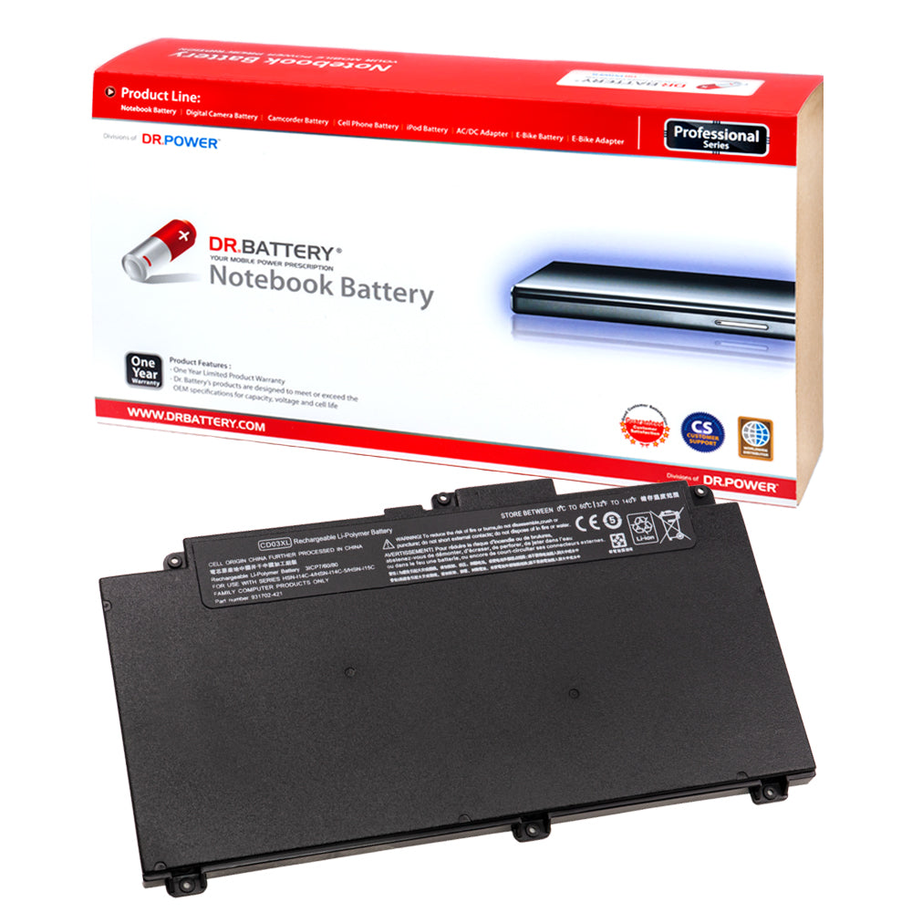 931719-850 Battery for HP ProBook 640 645 650 G4 series HP ProBook 640 650 G5 series  HP ProBook 650 G7 Series Laptop CD03XL CD03048XL HSTNN-UB7K HSTNN-LB8F 3ICP7/60/80 HSN-I14C-4 [11.4V] Compatible Battery