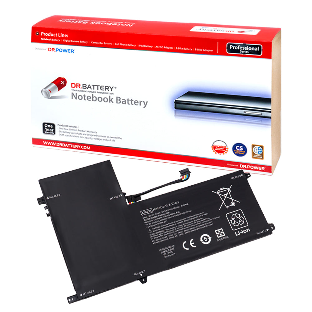 HP ElitePad 900 G1 Table PC Series Laptop Battery AT02XL 685987-005 HSTNN-C75C 685368-1C1 HSTNN-IB3U 685987-001 HSTNN-DB3U AT02025XL D3H85UT D7X24PA 685368-1B1 99TA026H [7.4V] Compatible Battery