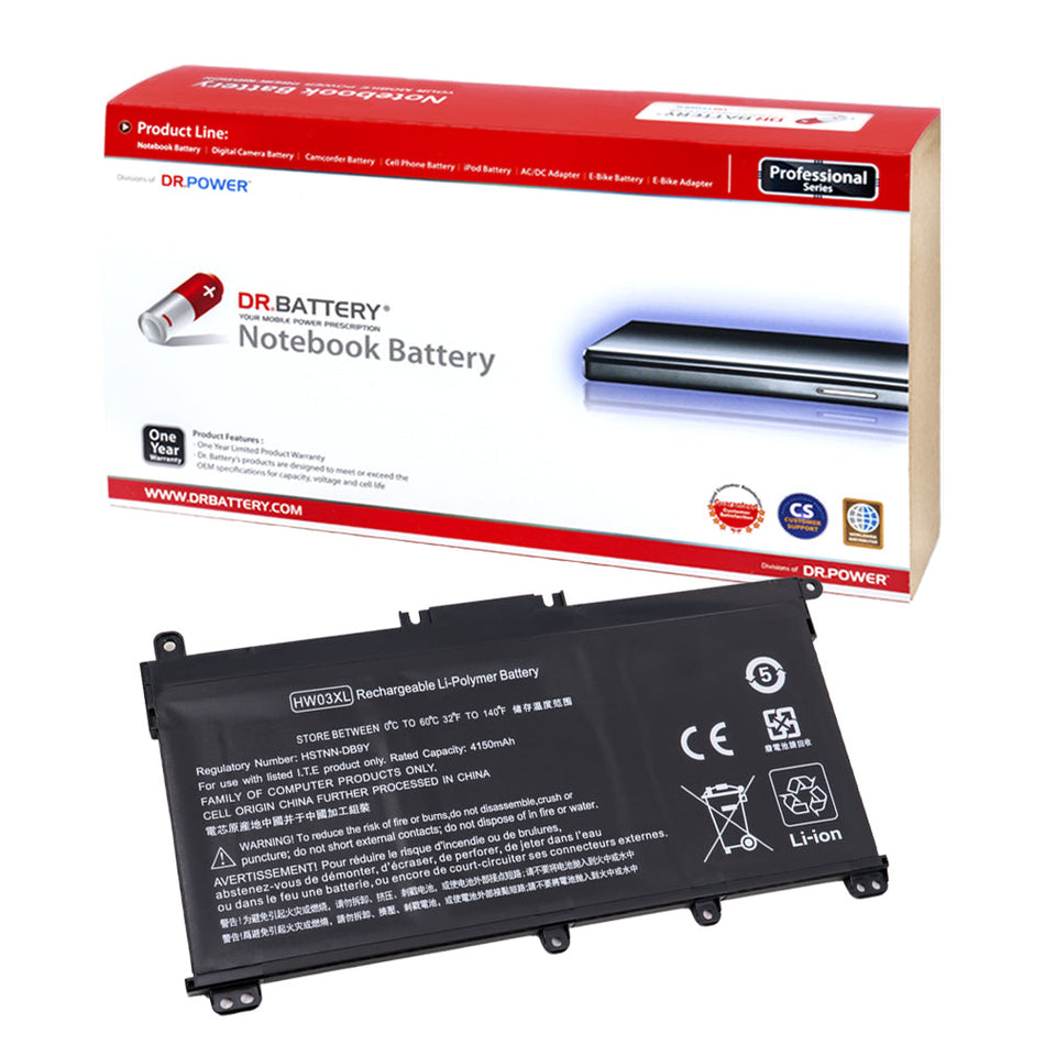 HP Pavilion 15-EG2153cl 15-EG2373cl 15-EG0065st 15-EG0051cl 15-EG1077nr 15-EG0067st 15-EG1021nb 15-EG0000 15-EG1000 15-EG2000 Series Laptop Battery HW03XL L97300-005 HW03041XL L96887-421 HSTNN-IB90 [11.34V/11.4V] Compatible Battery