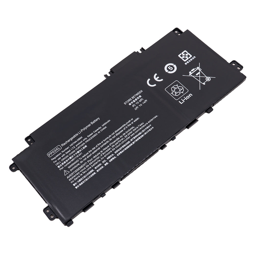 HP Pavilion x360 13-BB0015cl 13-BB0000 Series Laptop Battery PP03XL M01144-005 PV03XL L83388-421 HSTNN-DB9X L83393-005 [11.55V] Compatible Battery