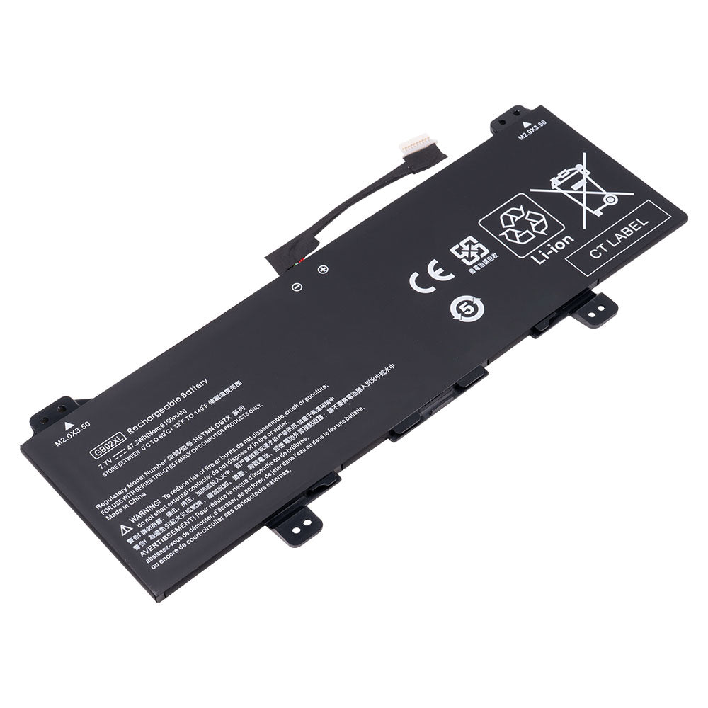 L42583-005 L42550-541 Battery for HP Chromebook 11 G7 EE series Chromebook 11 11A G8 EE series Chromebook 14-CA 14-DB Series Laptop GB02XL HSTNN-UB7M 917725-855 HSTNN-DB7X L42550-271 HSTNN-IB8W [7.7V] Compatible Battery