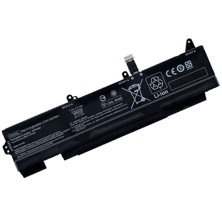 Front view of CC03XL compatible laptop battery for HP ZBook Firefly 14 G7 G8
