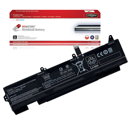 CC03XL compatible laptop battery for HP ZBook Firefly 14 G7 G8 with DrBattery packaging