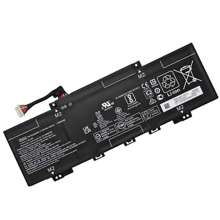 Front view of PC03XL compatible laptop battery for HP Pavilion x360 14-BA0000 14-CD0000