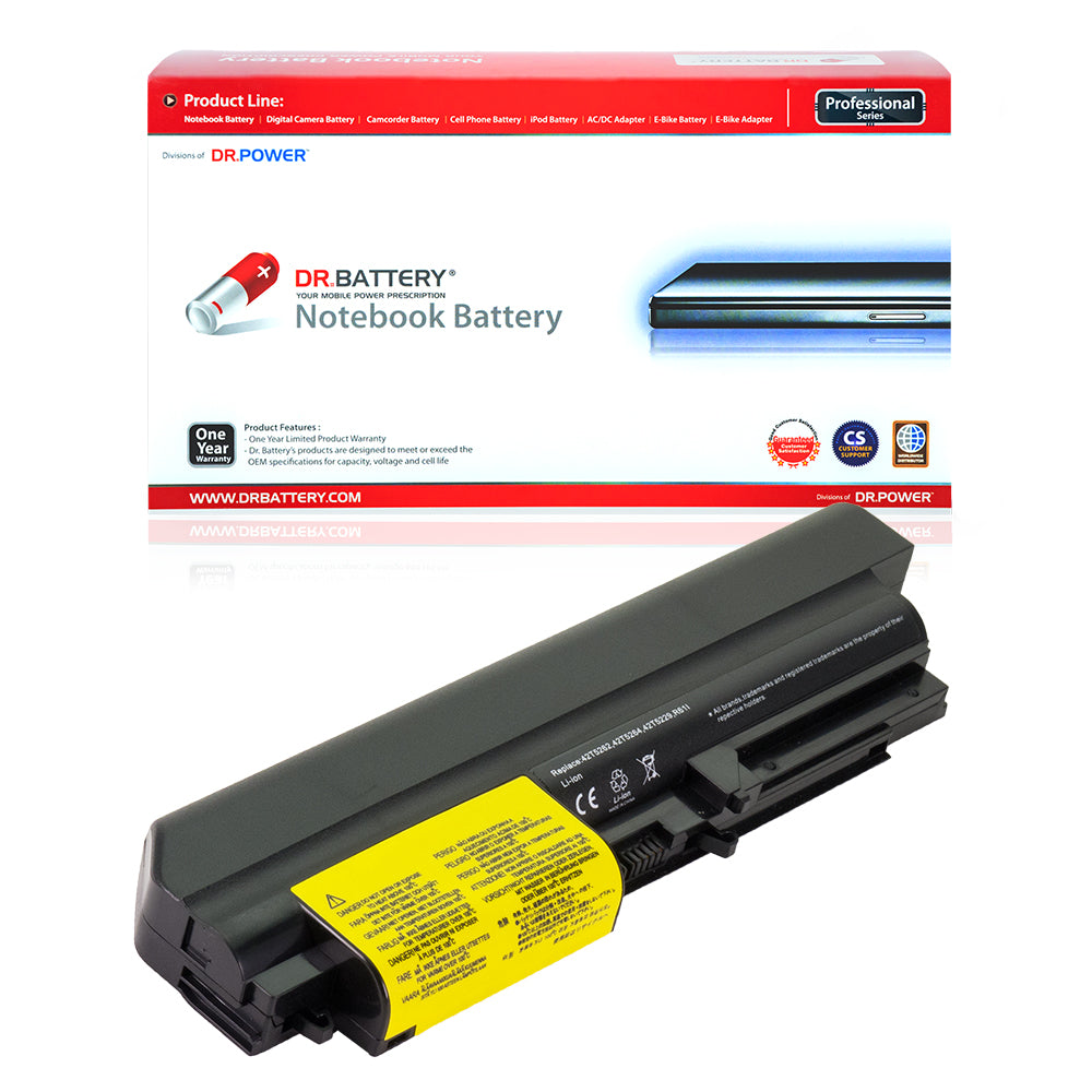 IBM ThinkPad T61 Series IBM ThinkPad R61 R61i Series Laptop Battery 42T5264 42T5265 41U3198 42T4547 42T4677 42T5225 42T5227 42T5262 42T4531 [10.8V] Compatible Battery