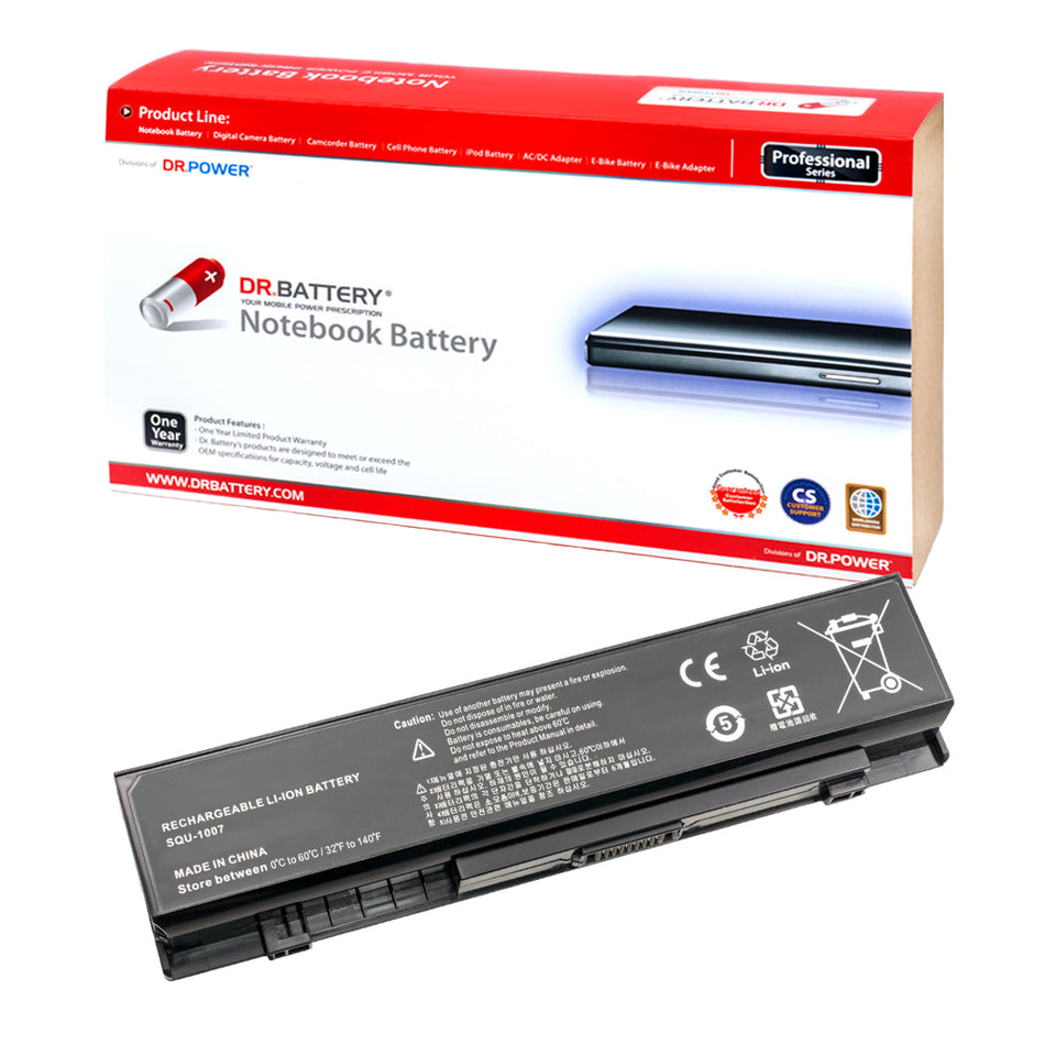 LG SQU-1007 SQU-1017 Battery for LG Aurora Xnote S430 Aurora Xnote S530 Aurora Xnote P420 Aurora Xnote PD420 Aurora Xnote S430 Aurora Xnote S530 S425 S525 S530 S535 [11.1V] Compatible Battery