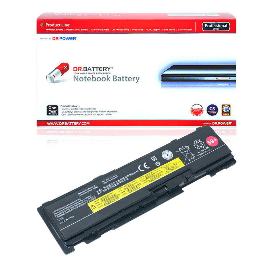 Lenovo IBM ThinkPad T400s T410s T410si Series Laptop Battery 42T4832 42T4833 42T4691 51J0497 FRU 42T4690 FRU 42T4688 ASM 42T4691 [11.1V] Compatible Battery