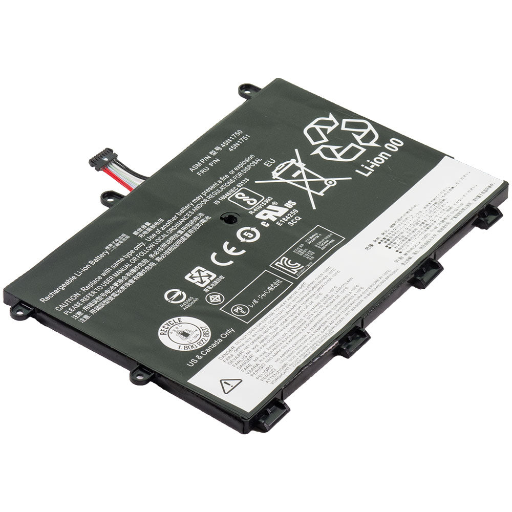 Lenovo 45N1751 45N1750 ThinkPad Yoga 11e 20E5001B 20D90027US 45N1748 45N1748 [7.4V / 34Wh] Laptop Battery Replacement