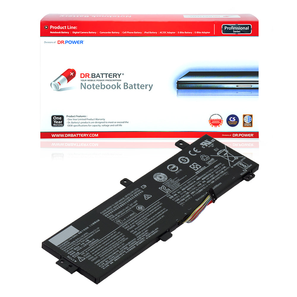 5B10K87722 compatible laptop battery for Lenovo IdeaPad 310-15ABR 310-15IKB 510-15ISK with DrBattery packaging