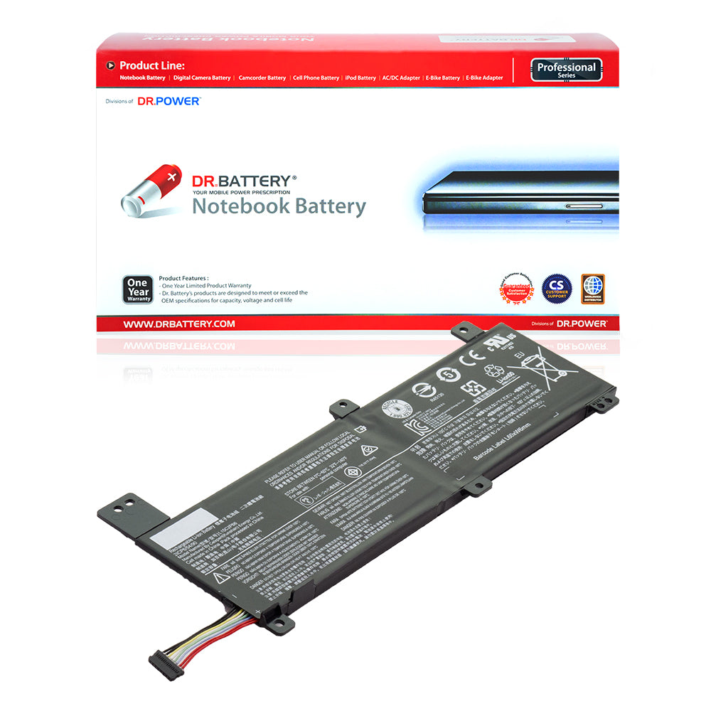 L15M2PB4 compatible laptop battery for Lenovo IdeaPad 310-14IAP and 310-14IKB with DrBattery packaging