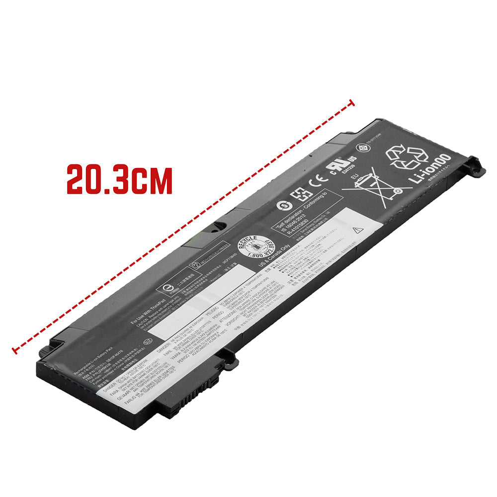 Lenovo 01AV406 01AV405 ThinkPad T470S T460S Series SB10J79003 00HW025 00HW038 00HW024 01AV462 01AV407 SB10J79002 SB10J79004 SB10F46462 SB10F46463[11.1V/2090mAh/24Wh] Laptop Battery Replacement