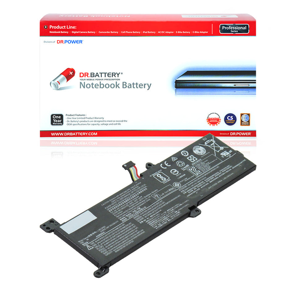 Lenovo IdeaPad V14-IWL 81YB V15-ADA 82C7 V15-IGL 82C3 V15-IIL 82C5 V15-IKB 81YD V15-IWL 81YE Series Laptop Battery L16M2PB1 L16C2PB2 L16M2PB2 L16L2PB2 L16C2PB1 L16L2PB1 L16L2PB1 L17L2PF1 [7.6V] Compatible Battery