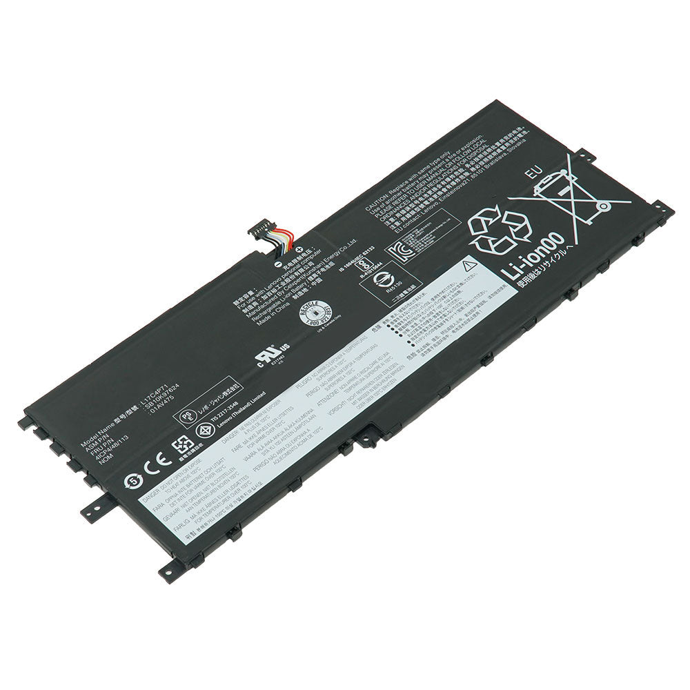 01AV474 01AV475 01AV499 L17C4P71 L17M4P71 L17M4P73 SB10K97623 SB10K97624 SB10K97638 Lenovo ThinkPad X1 Yoga 2018 20LD000KCD 20LD000SCD 20LD000TCD 20LF000GCD [15.2V] Laptop Battery Replacement