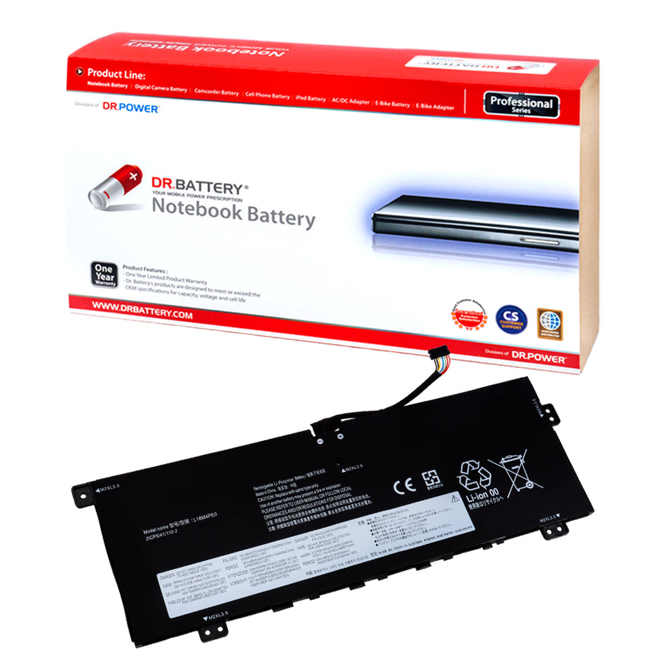 Lenovo L18M4PE0 L18L4PE0 Battery for Lenovo Yoga C740 14IML Series L18C4PE0 5B10W67296 SB10W67368 5B10W67185 SB10W67235 2ICP5/41/110-2 5B10U40209 5B10U40210 [7.72V] Compatible Battery