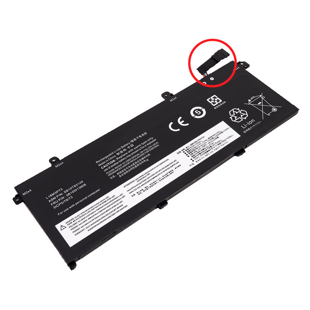 L18C3P72 L18M3P73 5B10W13905 06 Lenovo ThinkPad T490 T495 P43s ThinkPad T14 Gen 1 Gen 2 ThinkPad P14s Gen 1 Gen 2 02DL007 02DL008 L18L3P73 L18M3P74 L18M4P73 L18M4P74 L18C3P71 [11.55] Laptop Battery Replacement