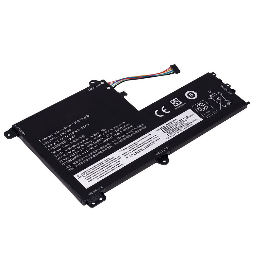 L15C3PB1 L15C2PB1 Battery for Lenovo IdeaPad 320S-14IKB 15ABR 15AST 15IKB 15ISK Series Lenovo IdeaPad 330S-14IKB 14AST 15ARR 15IKB 15AST 15IKB Series Laptop L14M2P21 L14L2P21 L15L3PB0 L15L2PB1 L15M3PB0 L15M2PB1 [3600mAh / 41Wh / 11.25V] Compatible Battery