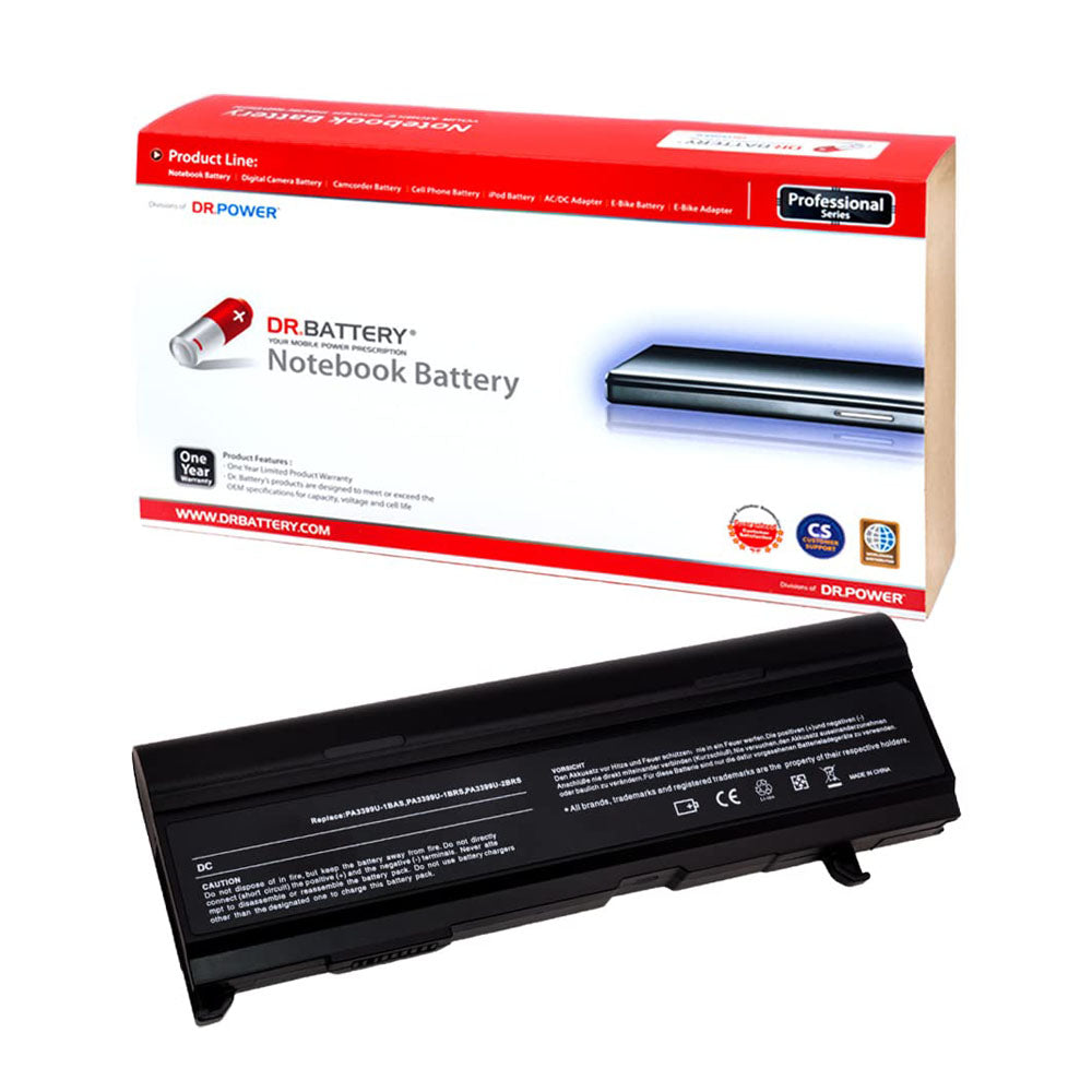 PA3478U-1BAS PA3478U-1BRS Battery for Toshiba Satellite A100 A105 A110 A80 Series Satellite M100 M105 M110 M115 M40 M45 M50 M55 Series Tecra A3 A4 A5 A6 A7 S2 Series Laptop PA3399U-2BAS PA3399U-1BAS PA3400U-1BRS PABAS057 [10.8V] Compatible Battery