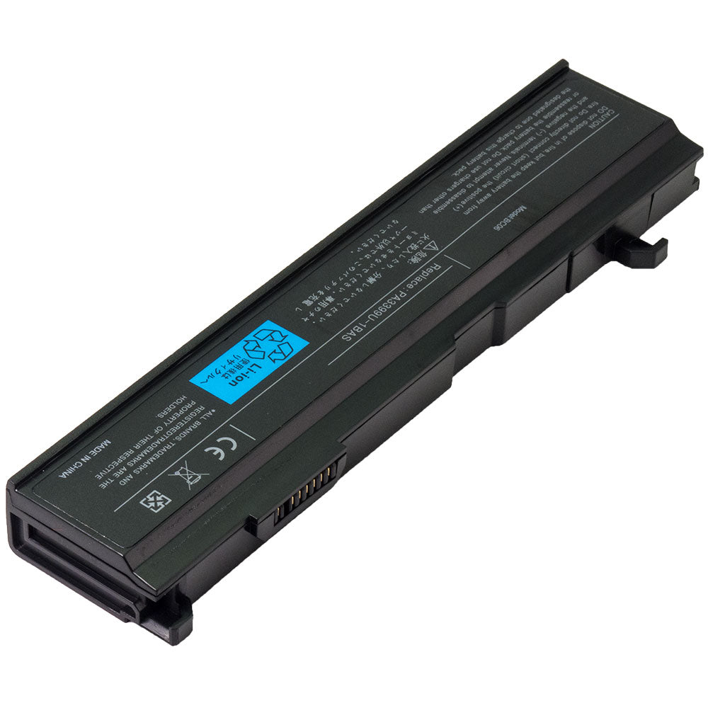 Toshiba Tecra S2 A3 A4 A5 A6 A7 Series Laptop Battery PA3399U-2BAS PA3399U-1BAS PA3478U-1BAS PA3478U-1BRS PA3400U-1BRS PABAS057 [6600 mAh / 71Wh / 10.8V] Compatible Battery