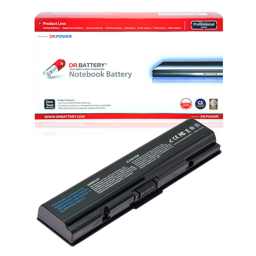 Toshiba Satellite L300 L300D L305 Equium L300 L300D Series Laptop Battery PA3534U-1BRS PA3534U-1BAS PA3533U-1BRS PA3535U-1BRS [10.8V] Compatible Battery