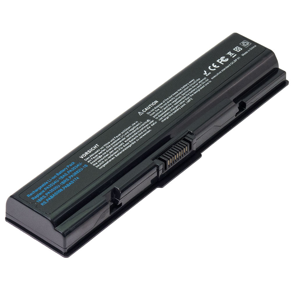 Toshiba Satellite L455 L500 L505 L550 L555 L555D L550D L450 Series Laptop Battery PA3534U-1BRS PA3534U-1BAS PA3533U-1BRS PA3535U-1BRS [10.8V] Compatible Battery