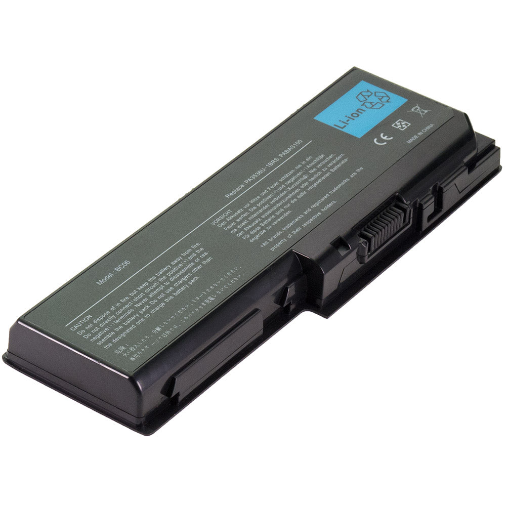 Toshiba Equium L350 L350D P200 P300 Series Laptop Battery PA3536U-1BRS PA3536U-1BAS PA3537U-1BRS PA3537U-1BAS PABAS100 PABAS101 [10.8V] Compatible Battery