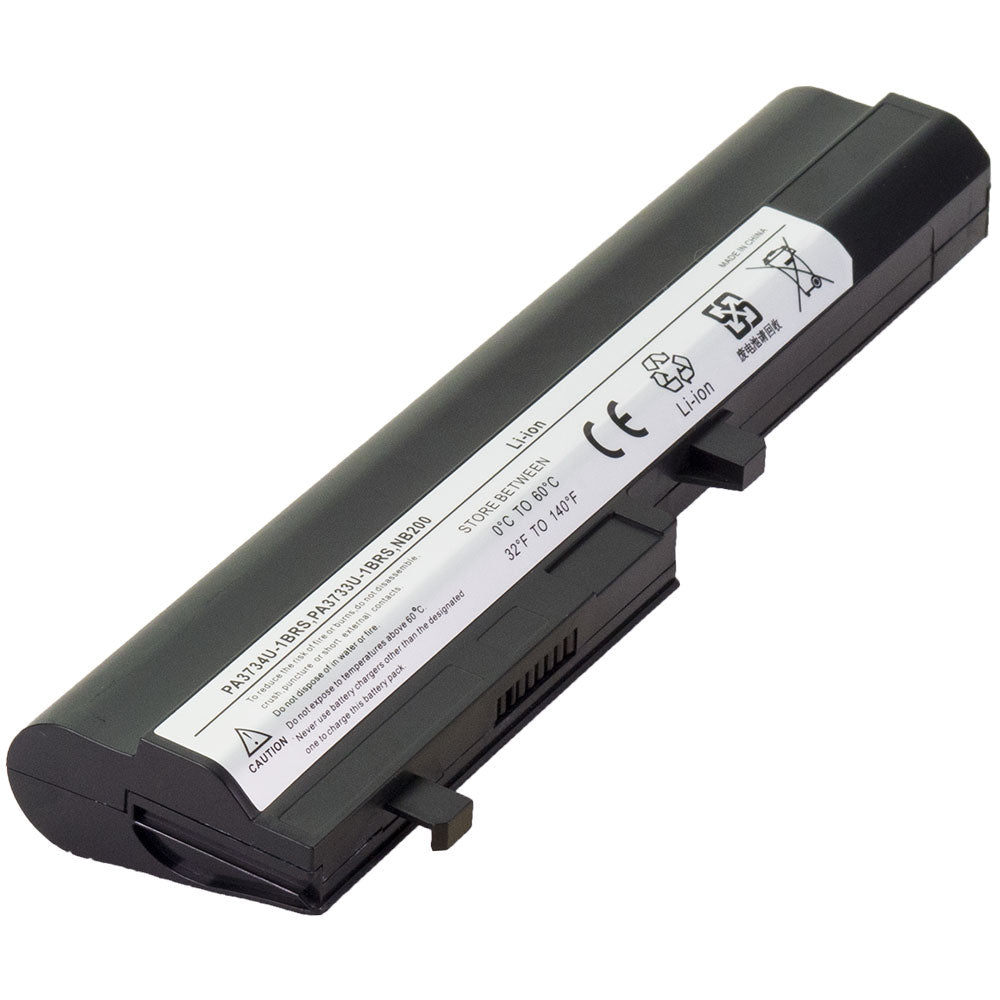 Toshiba Mini NB255-N245 NB255-N250 NB200 NB205 NB255 Series Laptop Battery PA3734U-1BRS PA3733U-1BRS PA3732U-1BAS [10.8V] Compatible Battery