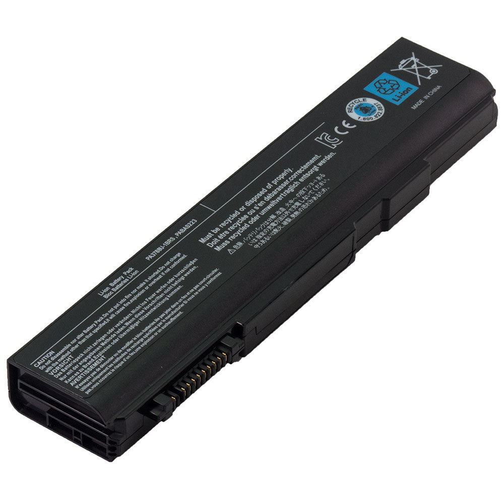 PA3786U-1BRS Battery for Toshiba Satellite Pro S500 S750 Tecra A11 M11 S11 Series Laptop PA3788U-1BRS PA3787U-1BRS PABAS223 PABAS222 [10.8V] Compatible Battery