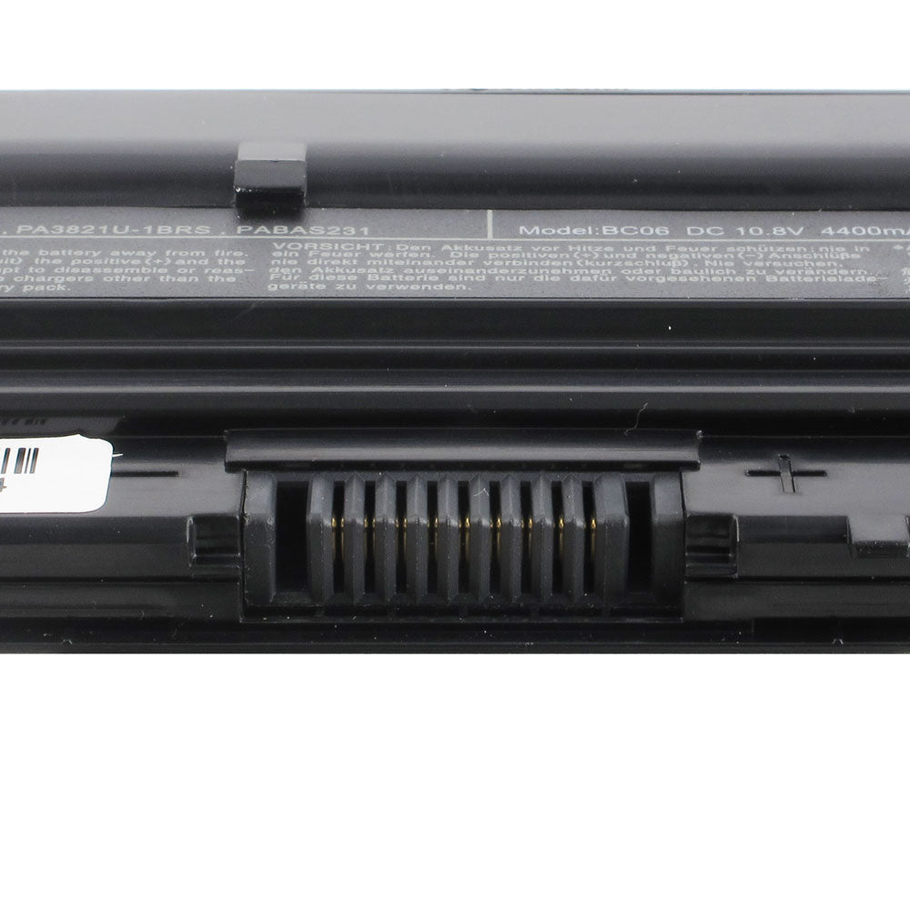 Toshiba Portege T210 T210D T230 T230D Series Laptop Battery PA3820U-1BRS PA3820U-1BAS PA3821U-1BRS PABAS231 PA3821U-1BAS [10.8V] Compatible Battery
