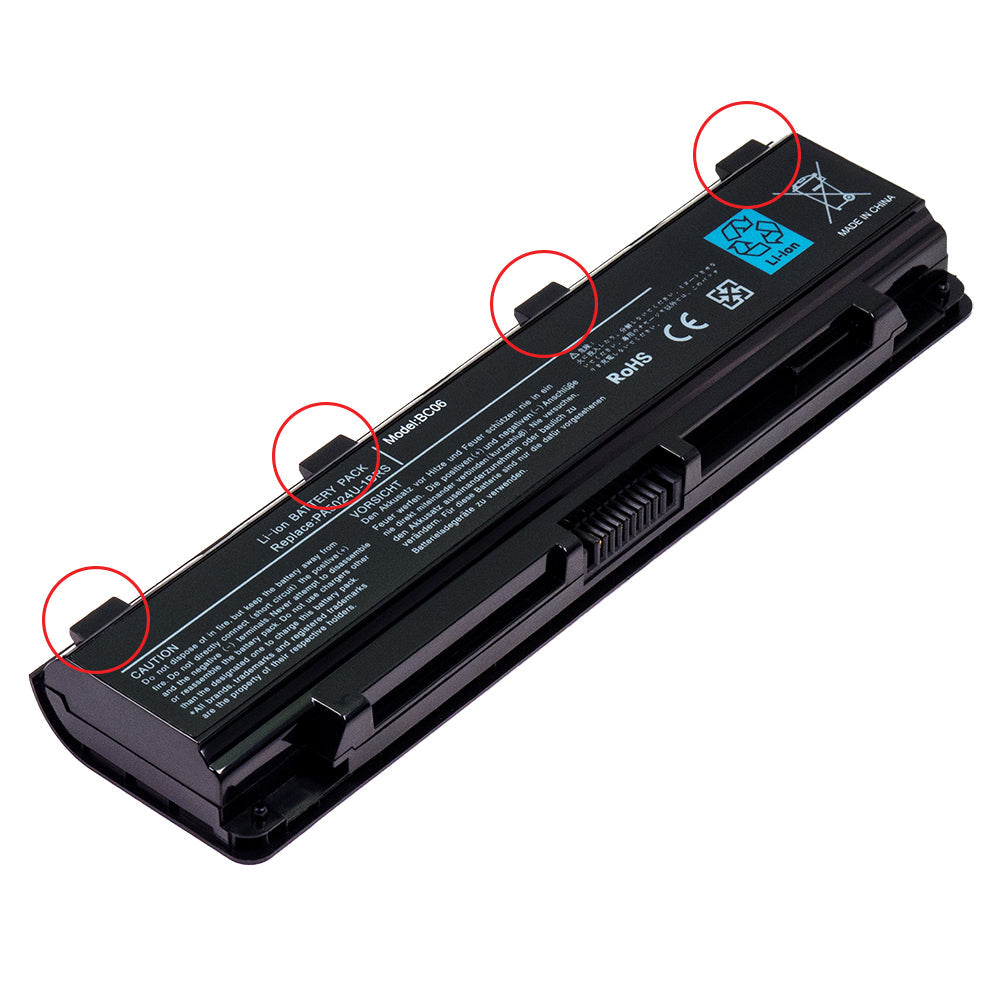 PABAS260 PABAS274 Battery for Toshiba Tecra W50 A50-A Satellite C50-A C55-A C75-A C800 C840 C850 C870 L70 L75 L800 L830 L840 L850 L870 M800 M840 P800 P840 P850 P870 S855 Series Laptop PA5024U-1BRS PA5120U-1BRS [10.8V] Compatible Battery