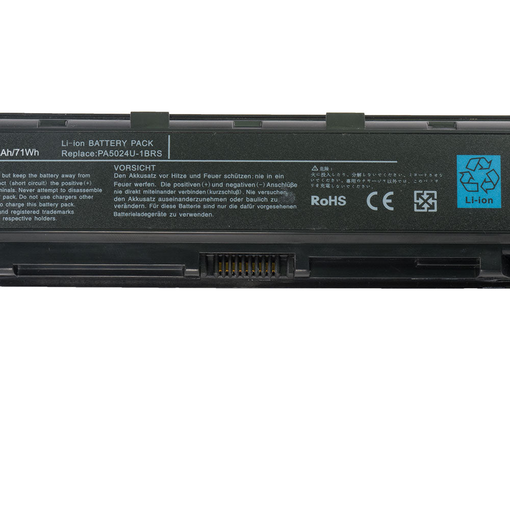 PA5120U-1BRS PA5121U-1BRS Battery for Toshiba Satellite L70 L75 L800 L830 L840 L850 L870 C50-A C55-A C75-A C800 C840 C850 C870 M800 M840 P800 P840 P850 P870 S855 Tecra A50 W50 Series Laptop PA5024U-1BRS PA5026U-1BRS [10.8V] Compatible Battery