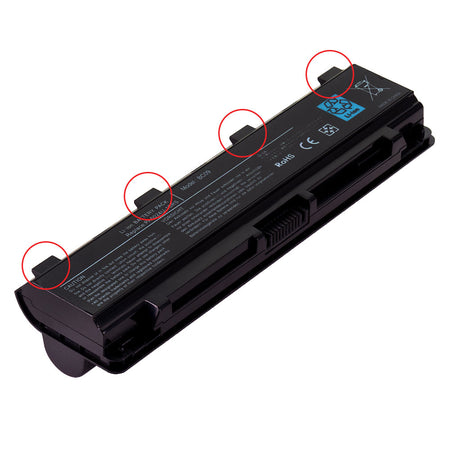 Toshiba Satellite C850 P855 C870 P875 P845T S855 C840D L850D S855D L875D Satellite Pro C800 Series Laptop Battery PA5024U-1BRS PA5026U-1BRS PA5120U-1BRS PA5121U-1BRS PA5024U-1BRS PA5026U-1BRS PABAS262 PA5023U-1BRS PA5025U-1BRS [10.8V] Compatible Battery