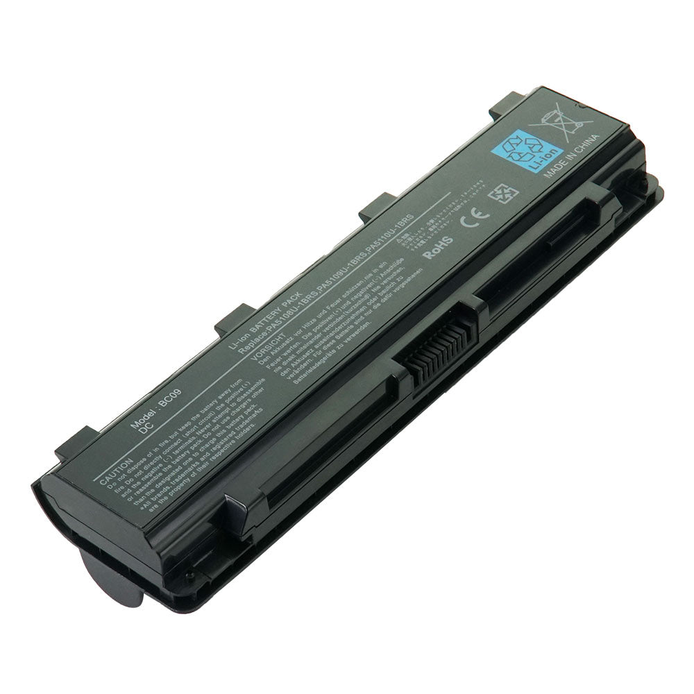 Toshiba Satellite C40 C50 C70 Series PA5108U-1BRS PABAS271 PABAS273 PA5109U-1BRS PABAS272 PA5110U-1BRS [10.8V / 71Wh] Laptop Battery Replacement