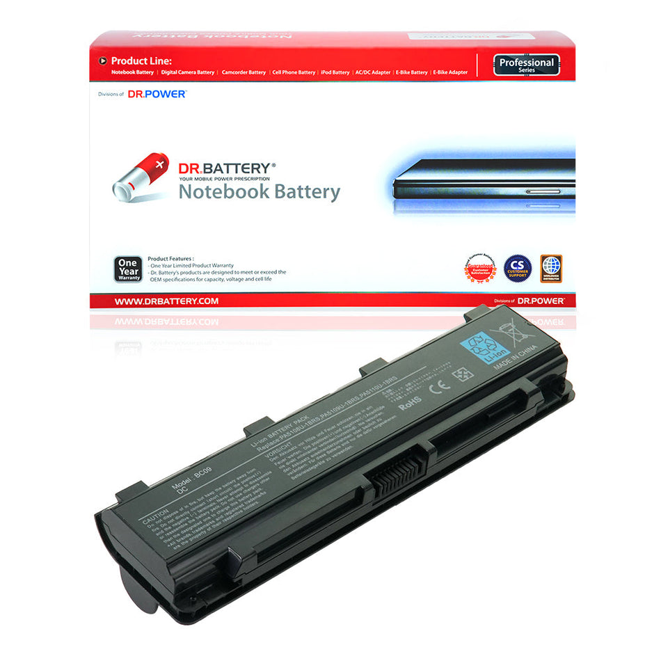 Toshiba Satellite C75d C75d-B7260 C75d-B7202 C70d C75-A C75dt C75t Series Laptop Battery PA5109U-1BRS PABAS273 PABAS272 PA5108U-1BRS PA5110U-1BRS [4400mAh / 48Wh 10.8V] Compatible Battery