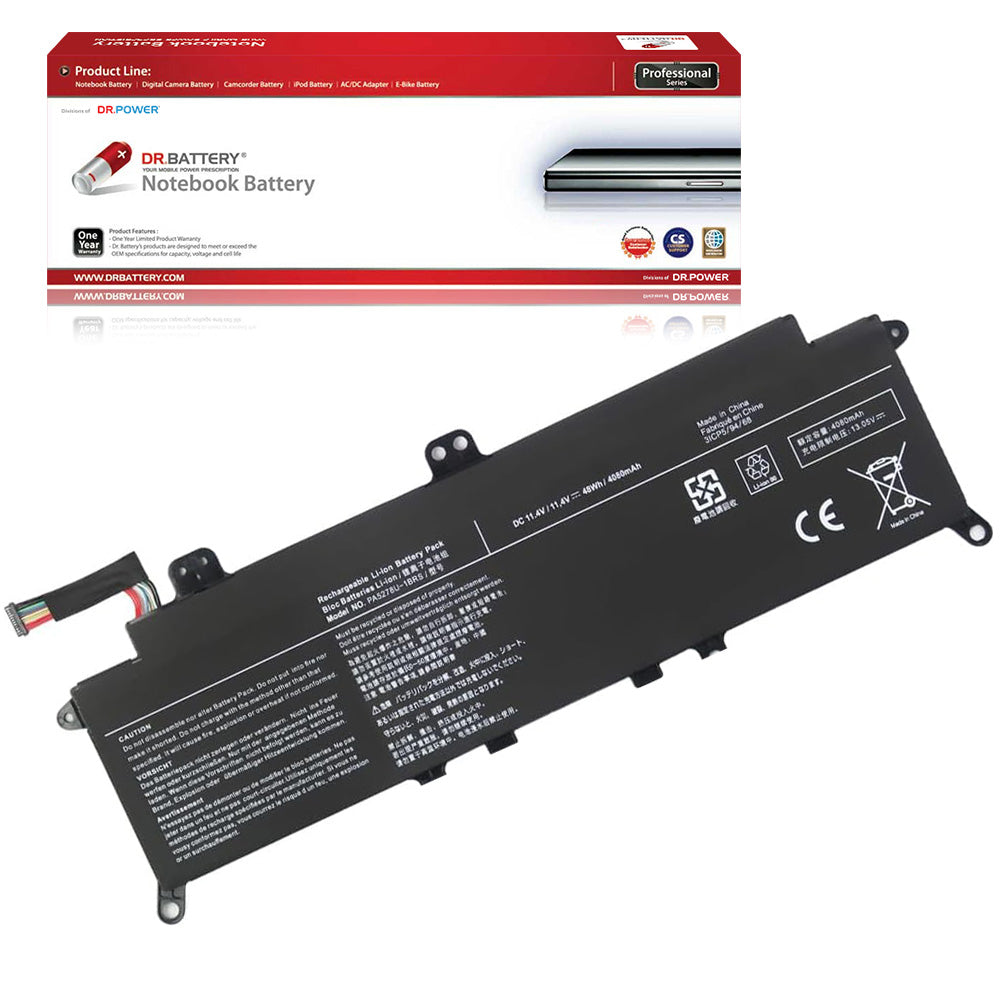 PA5278U-1BRS compatible laptop battery for Toshiba Portege X30 X30-D X30-E and Tecra X40 X40-D X40-E X40-F with DrBattery packaging