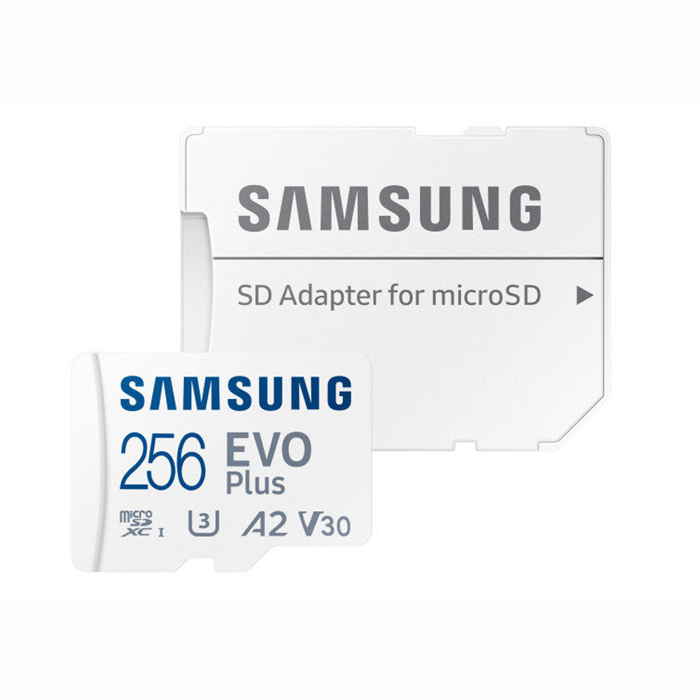 Samsung EVO Plus 256GB microSDXC UHS-I Card With SD Adapter