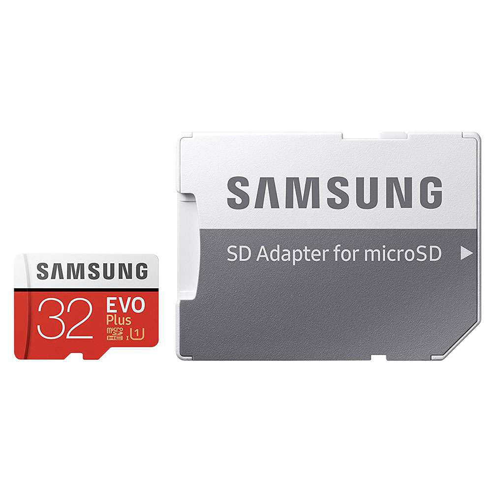 Samsung EVO Plus 32GB microSDHC UHS-I Card with SD Adapter