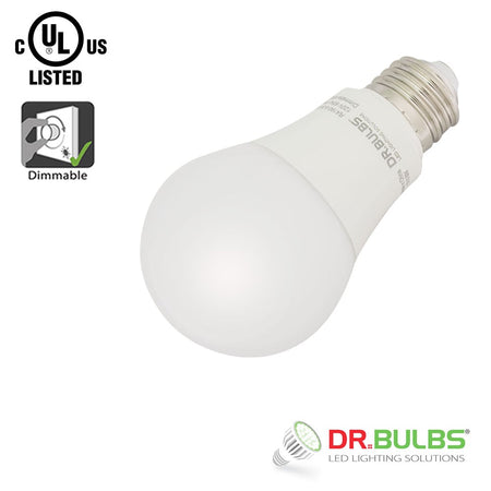 10 Pack Dr.Bulbs A19 10W (Replace 60W incandescent) 3000K Soft White Dimmable LED Bulb