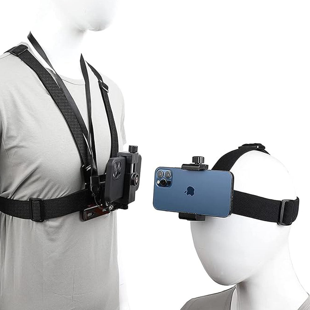 Mobile Phone Chest and Head Strap Mount