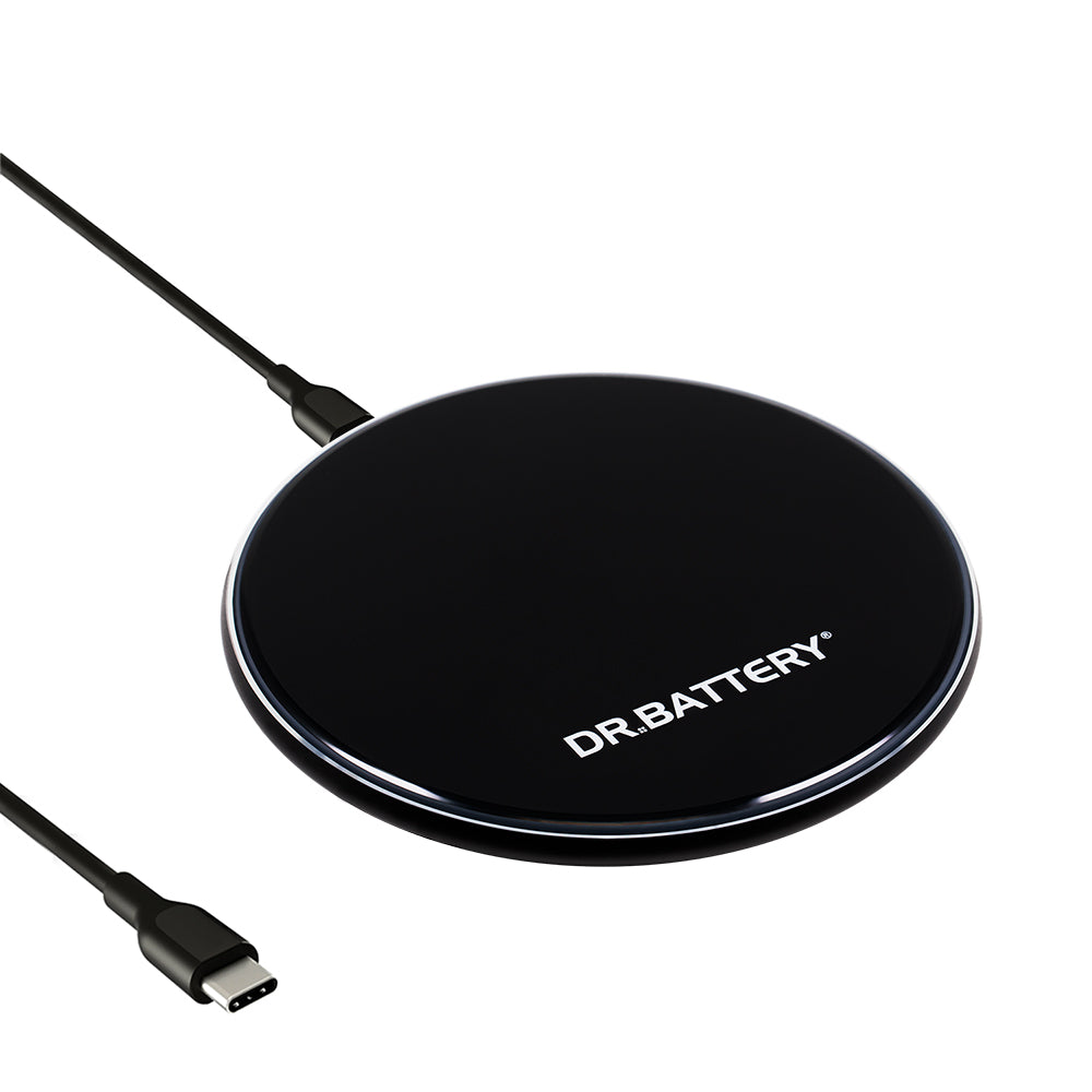 Dr. Battery 15W Fast Wireless Charging Pad  Compatible with Major Smartphone Brands